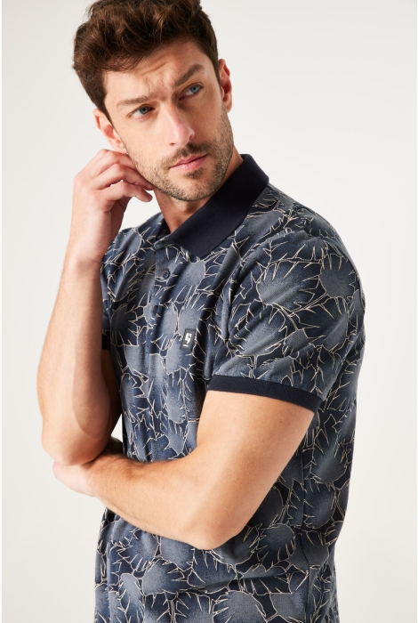 polo met print o41020 garcia polo 292 dark moon
