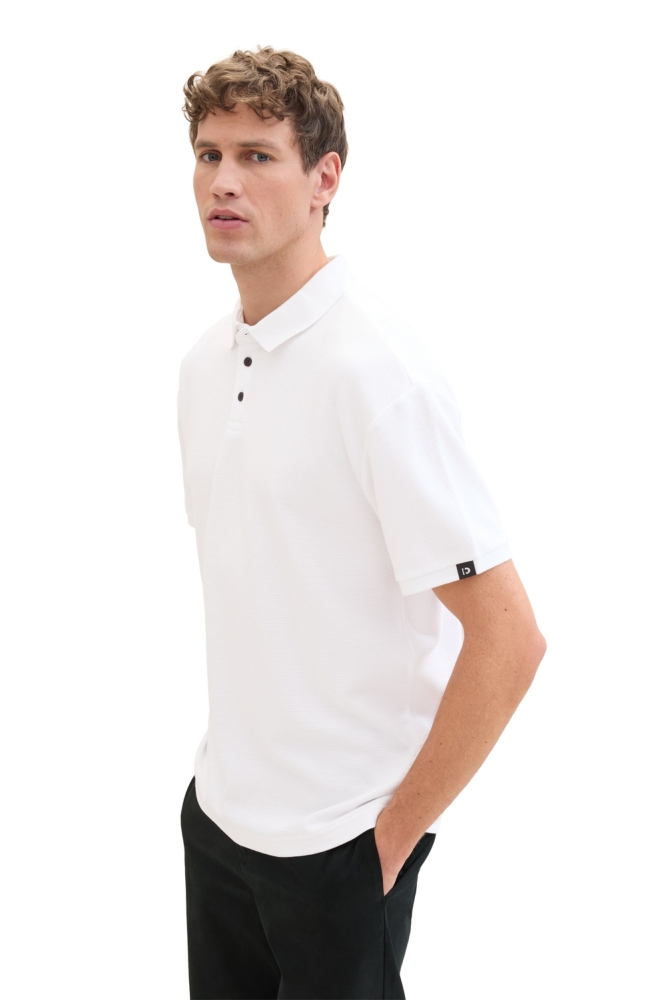 RELAXED GESTRUCTUREERD POLO 1040476XX12 20000