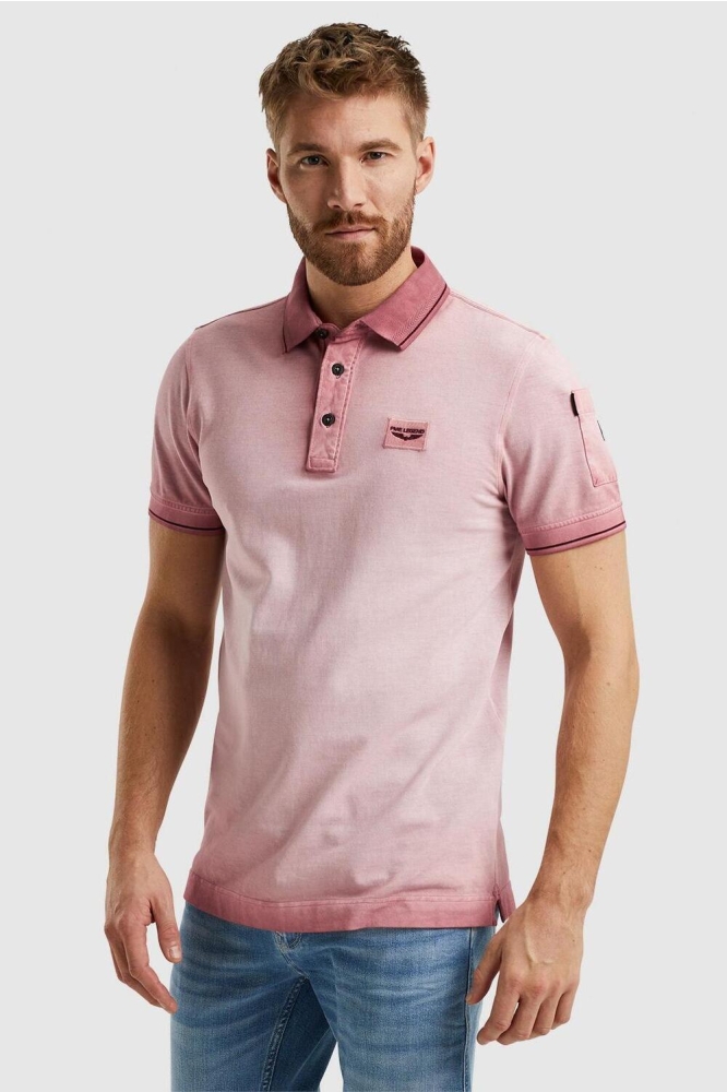 POLO SHIRT WITH COLD DYE WASH PPSS2403855 3163