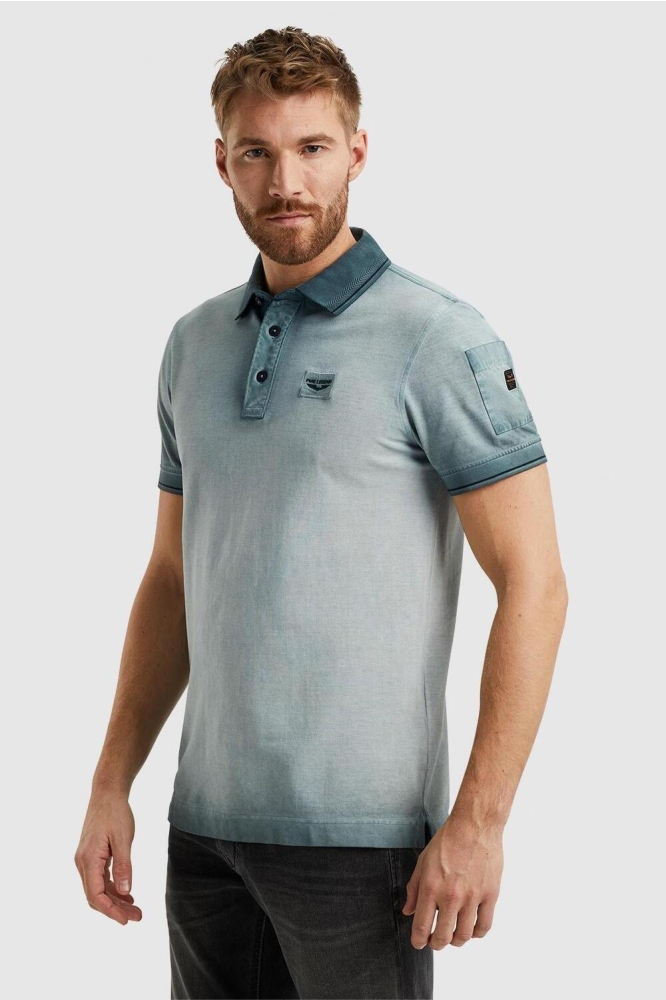 POLO SHIRT WITH COLD DYE WASH PPSS2403855 6019
