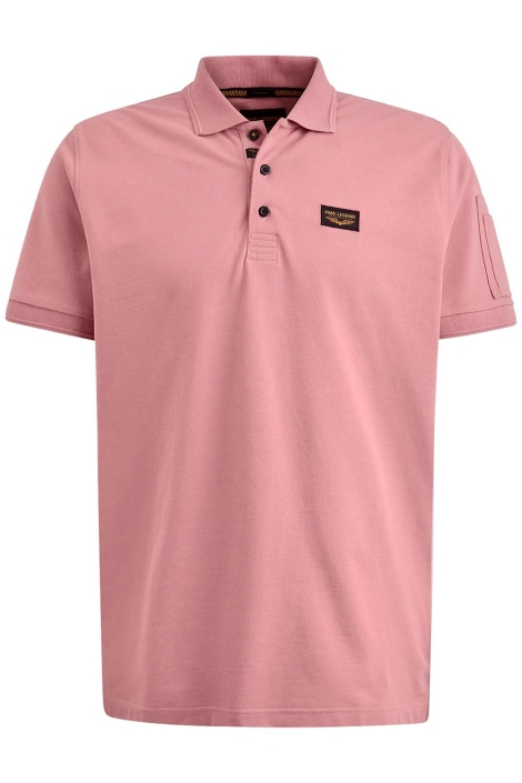 PME legend roze heren polo | Vooraanzicht