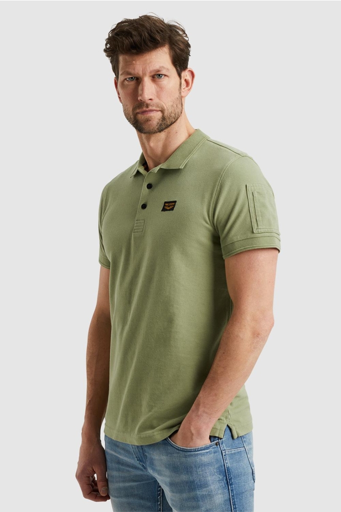 POLO SHIRT WITH CARGO POCKET PPSS2403899 6377