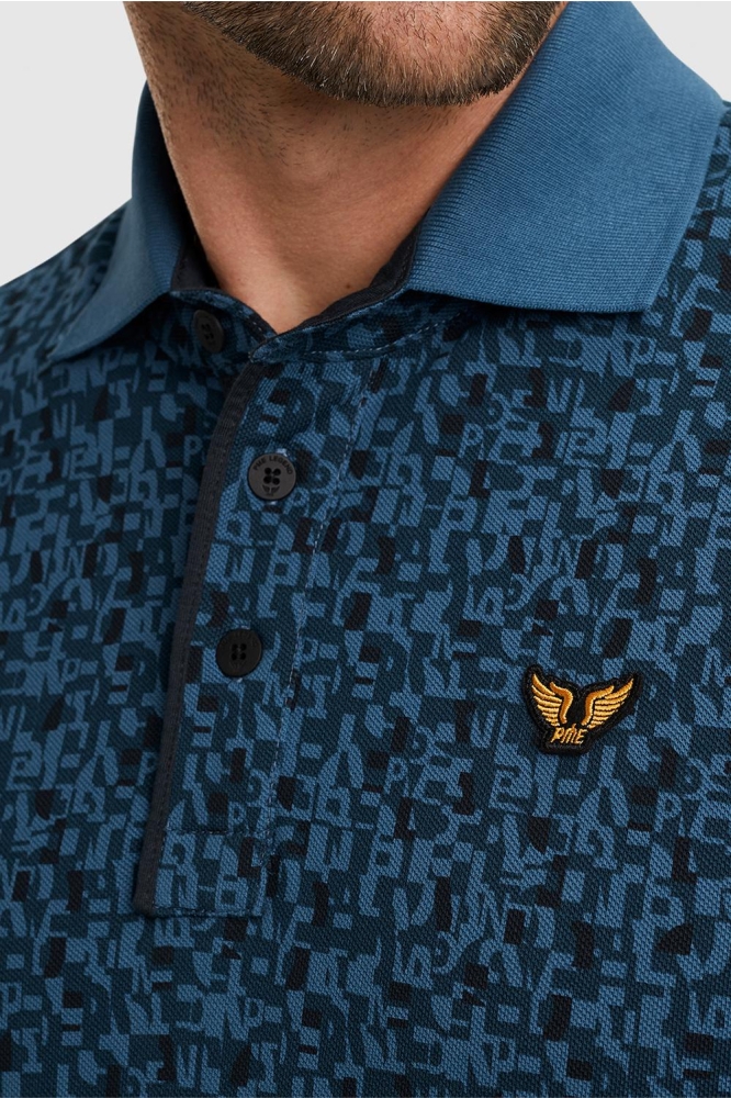POLO SHIRT WITH ALLOVER PRINT PPSS2402852 5281