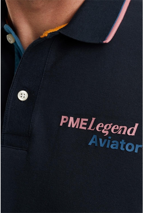 PME legend short sleeve polo stretch pique