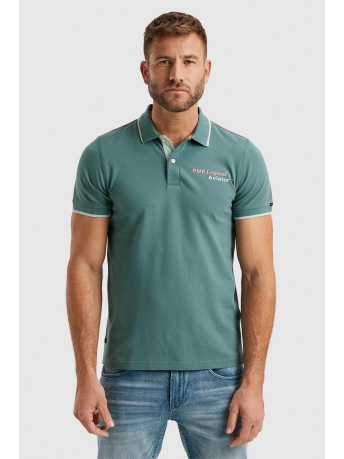 PME legend Polo POLO SHIRT IN PIQUE PPSS2403851 6019
