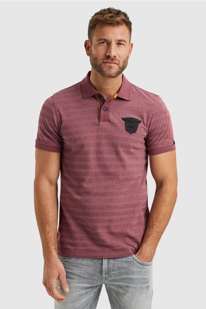 POLO SHIRT WITH STRIPE PATTERN PPSS2403856 4119