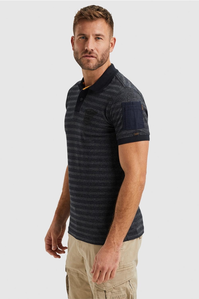 POLO SHIRT WITH STRIPE PATTERN PPSS2403856 5281