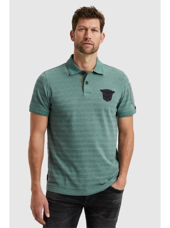 PME legend Polo POLO SHIRT WITH STRIPE PATTERN PPSS2403856 6019