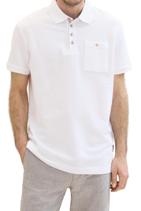 Tom Tailor decorated structure polo