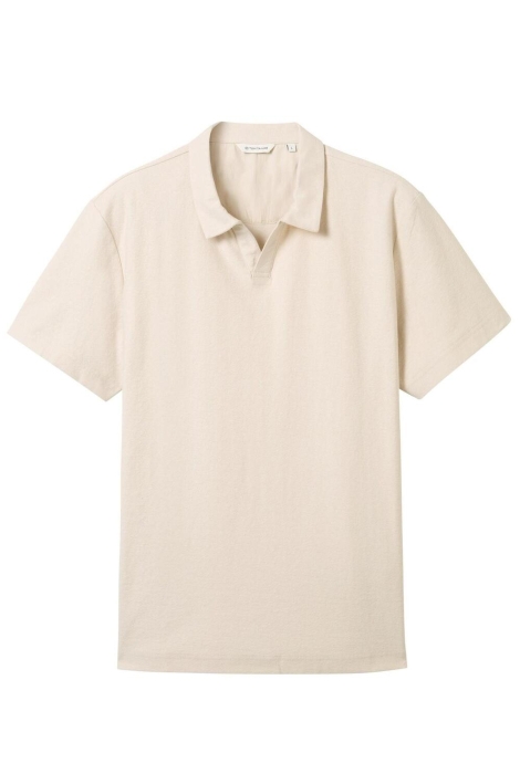Tom Tailor structured resort collar polo