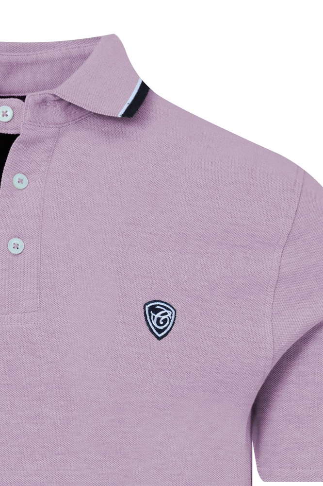 STANSON POLO SS 081528 LAVENDER FROST
