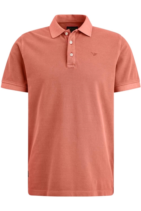 PME legend oranje heren polo | Vooraanzicht