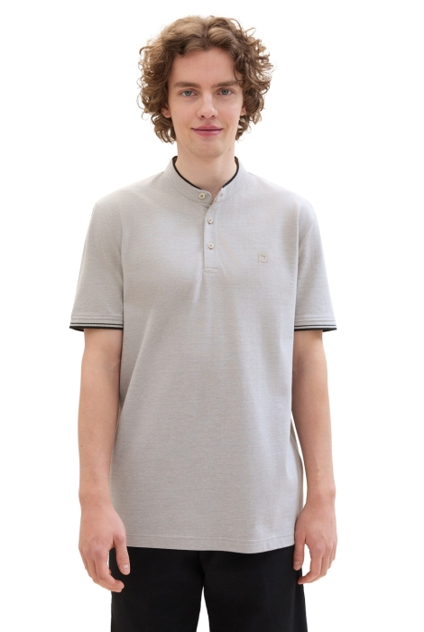 Tom Tailor stand up collar two tone polo