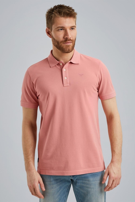 PME legend short sleeve polo pique garment dy