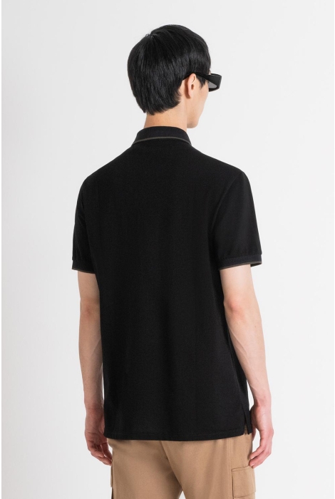 polo regular fit mmks02430 fa100083 antony morato polo 9000 black
