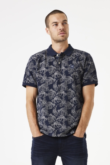 Garcia Polo POLO MET PRINT E51221 2591 DEEP INK