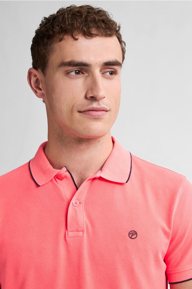 KLASSIEKE POLO WAVE M ROS POL003 3099 FIERY CORAL