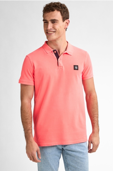 Petrol Industries Polo POLO MET RIBKRAAG M 1050 POL945 3099 FIERY CORAL