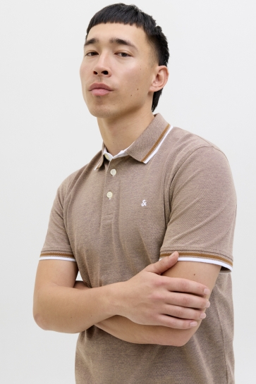 Jack & Jones Polo JJEPAULOS POLO SS NOOS 12136668 CURRY/PLAY