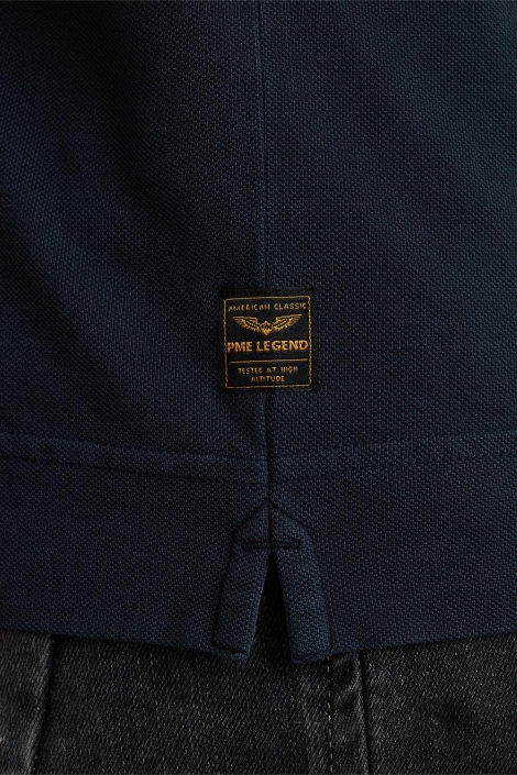 PME legend blauwe heren polo | Kleurstaal