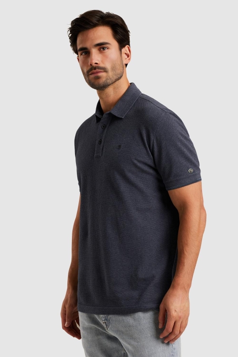Cast Iron short sleeve polo popcorn jersey m