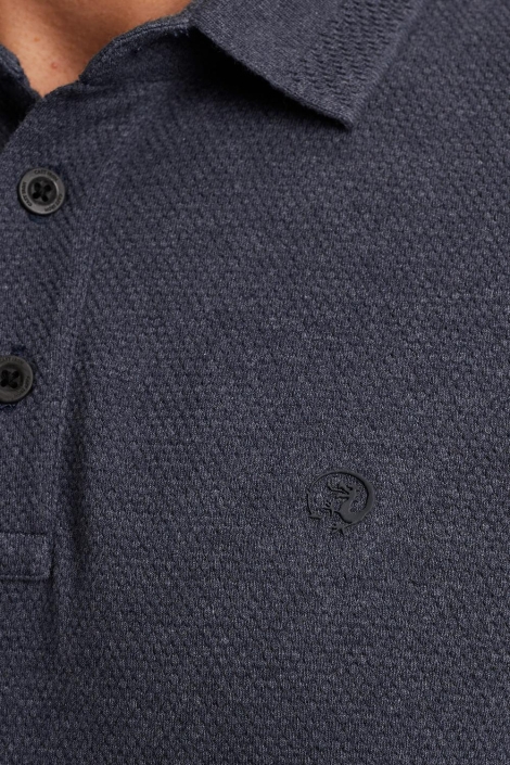 Cast Iron short sleeve polo popcorn jersey m