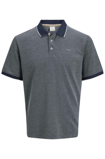 Jack & Jones Polo JPRALVES SS POLO STYD SS25 12286341 BLUE NIGHTS