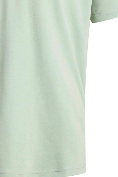 Jack & Jones groene heren polo | Close up