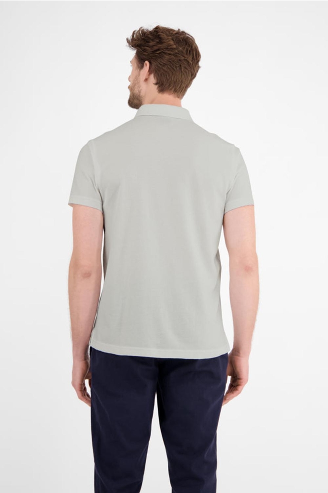 POLO IN ZACHTE WAFELPIQUE KWALITEIT 2543204 103 Broken white