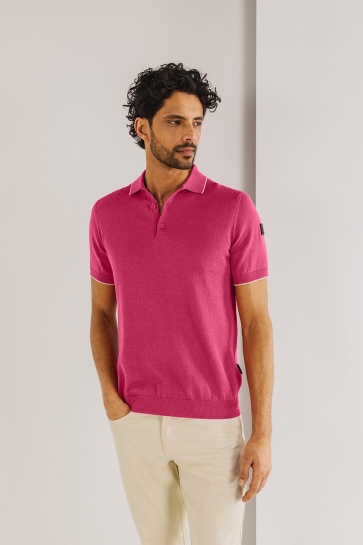 State of Art Polo GEBREIDE POLO MET KORTE MOUWEN 47115091 4300