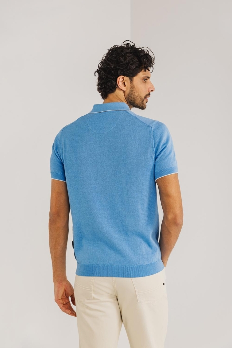 State of Art poloshirt knitted ss