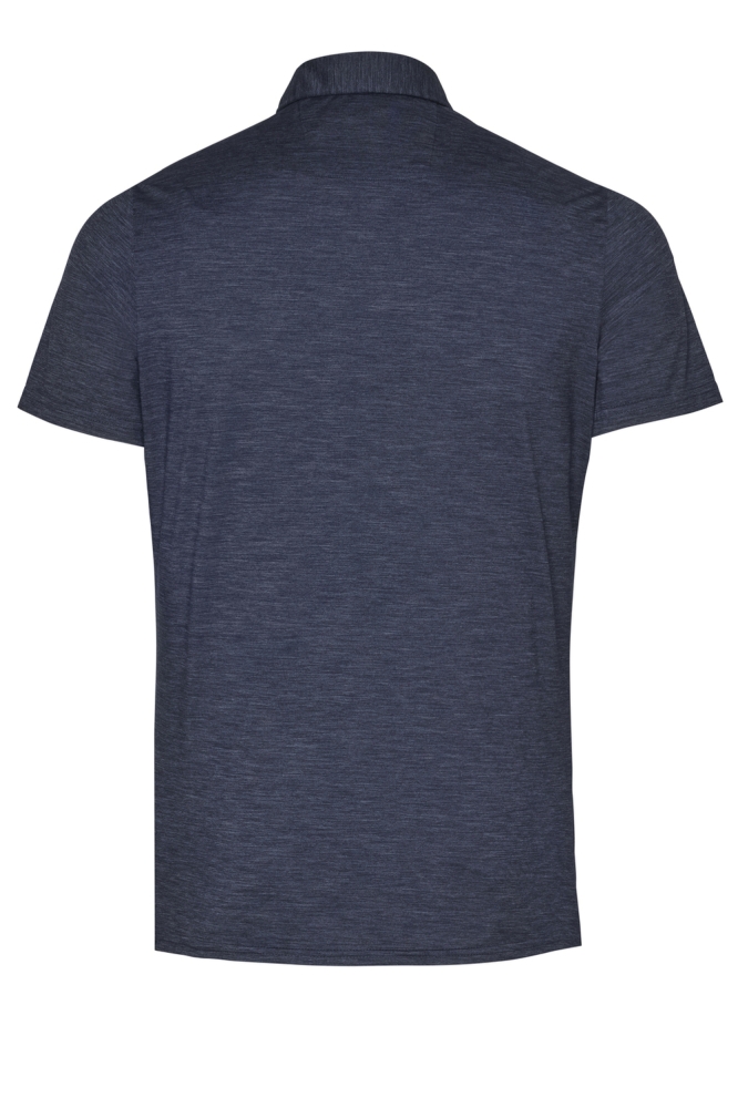 FUNCTIONAL POLO SLIM FIT HALBARM E11320-92930 130 PLAIN NAVY