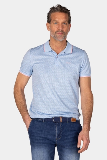 NZA Polo WARREN 25CN107 1675 PASTEL BLUE