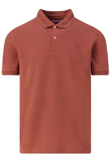 Campbell Polo JORDAN POLO 096119 9801 Baked clay dark orange