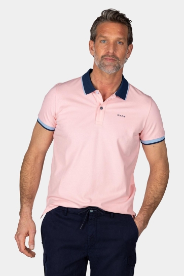NZA Polo ELIAN 25CN131 1410 PASTEL PINK