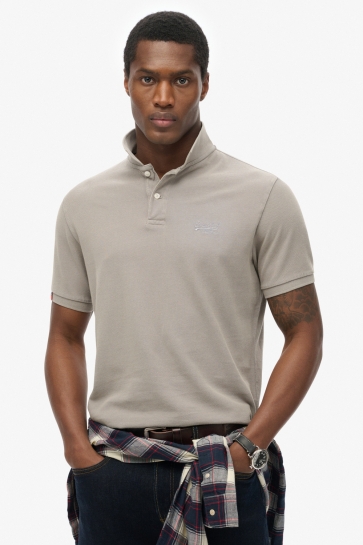 Superdry Polo VINT DESTROY POLO M1110439A DESTROY DOVE GREY