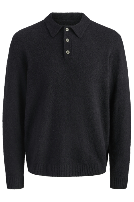 Jack & Jones zwarte heren trui | Vooraanzicht