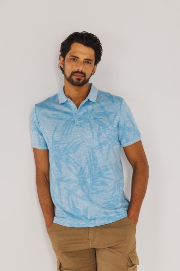 State of Art Polo PIQUE POLO MET ALLOVER PRINT 464 15903 5611