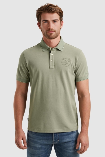 POLOSHIRT IN PIQUE PPSS2504867 6170 SHADOW