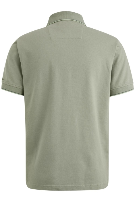 PME legend groene heren polo | Achteraanzicht