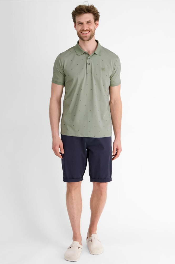 Lerros groene heren polo | Model