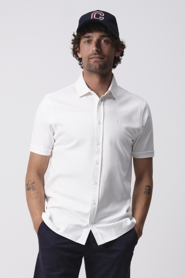 Campbell Overhemd FRANCOCHAMP POLO KM 096120 1001 WHITE