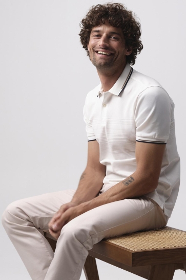 Campbell Polo WARSON POLO KM 096121 1001 WHITE