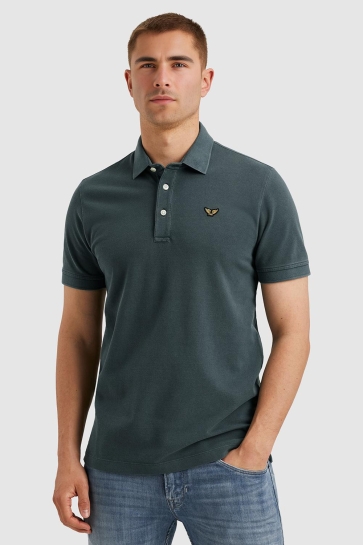 PME legend Polo POLO MET GARMENT DYE WASSING PPSS2505850 9076