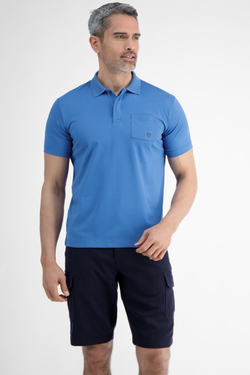 Lerros Polo POLOSHIRT MET COOL EN DRY FUNCTIE 2553249 435 COBALT BLUE