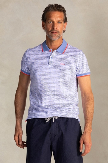 NZA Polo COLTER 25DN104 2603 AZURE