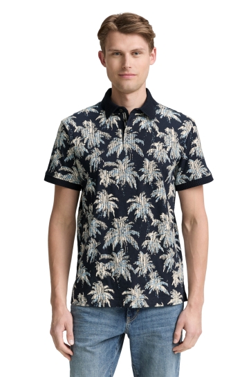 Tom Tailor Polo POLO MET ALLOVER PRINT 1046775XX10 37972