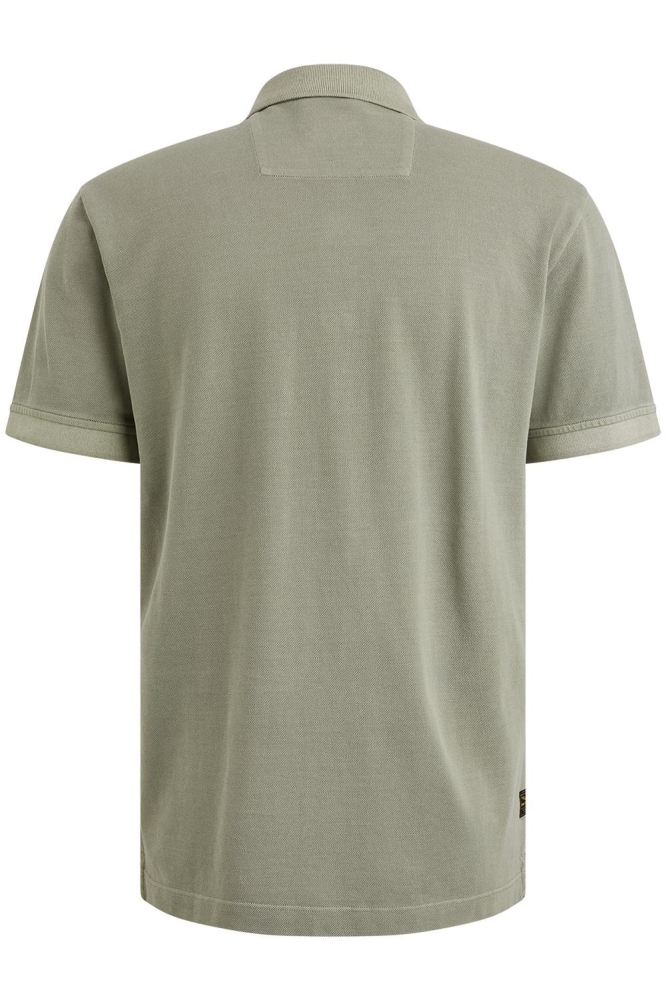PME legend groene heren polo | Achteraanzicht