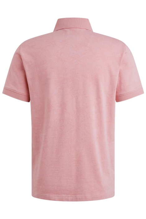 PME legend roze heren polo | Achteraanzicht