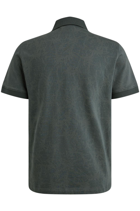 PME legend groene heren polo | Achteraanzicht